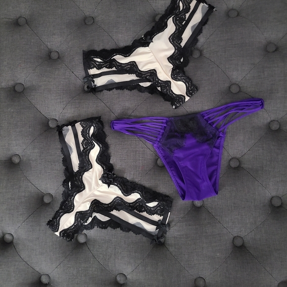 Victoria's Secret Other - Victoria's Secret underwear 3 pair bundle SZ S
